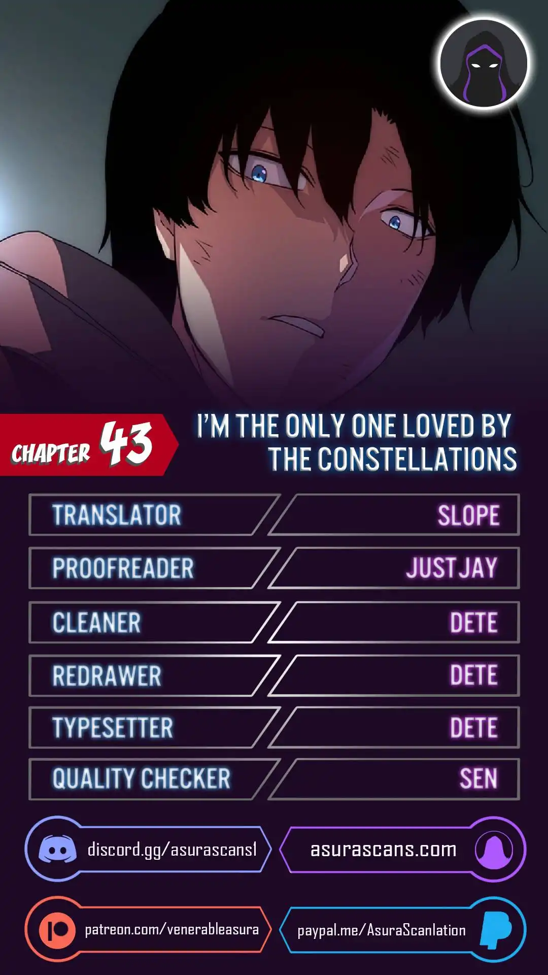 I'm the Only One Loved by the Constellations! Chapter 43 1